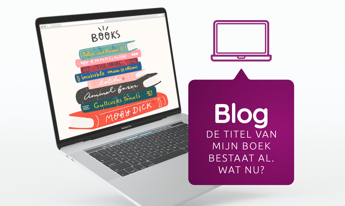 De titel van mijn boek bestaat al. Wat nu?